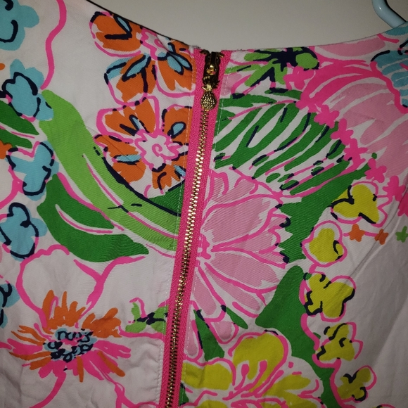 Girl Lilly Pulitzer nosey posey dress 14/16 - Picture 4 of 4
